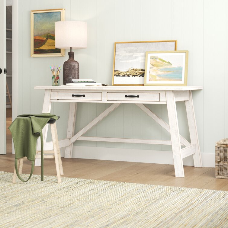 White shop coastal desk